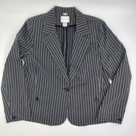 erin london Jackets & Blazers - Erin London Striped Blazer